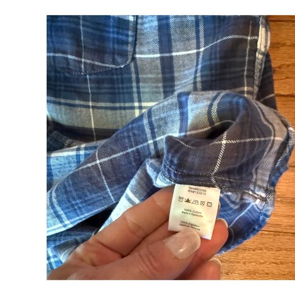 Jachs Girlfriend Flannel Button Down 2XL Pearl Snap - Picture 6 of 10